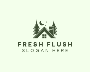 Forest Cottage House logo design