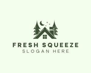 Forest Cottage House logo design