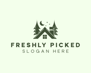 Forest Cottage House logo design