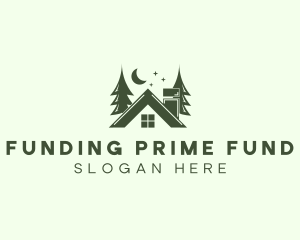 Forest Cottage House logo design