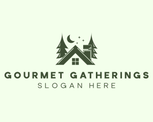 Forest Cottage House logo design