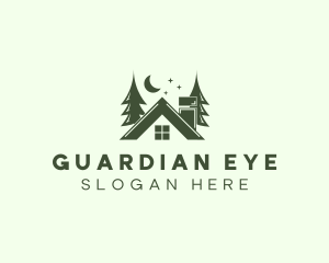 Forest Cottage House logo design