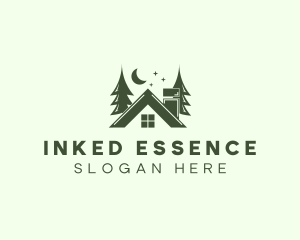 Forest Cottage House logo design