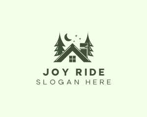 Forest Cottage House logo design