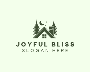 Forest Cottage House logo design