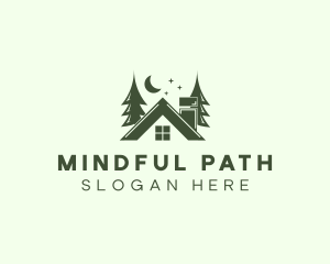 Forest Cottage House logo design