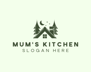 Forest Cottage House logo design