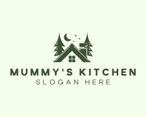 Forest Cottage House logo design