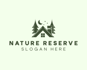 Forest Cottage House logo design