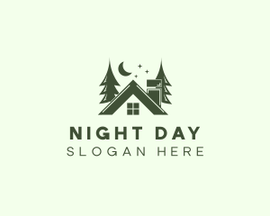 Forest Cottage House logo design