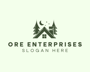 Forest Cottage House logo design