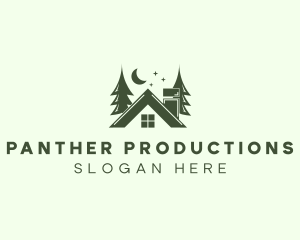 Forest Cottage House logo design