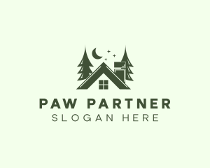 Forest Cottage House logo design