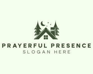 Forest Cottage House logo design