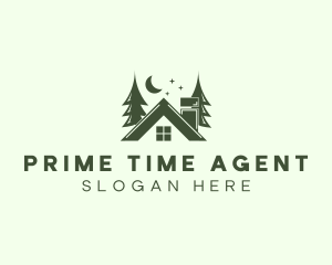 Forest Cottage House logo design