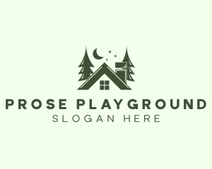 Forest Cottage House logo design