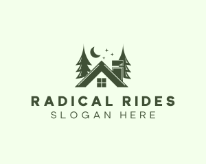 Forest Cottage House logo design