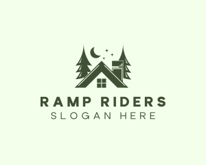 Forest Cottage House logo design