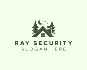 Forest Cottage House logo design