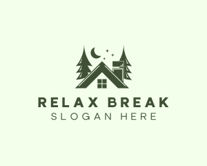 Forest Cottage House logo design