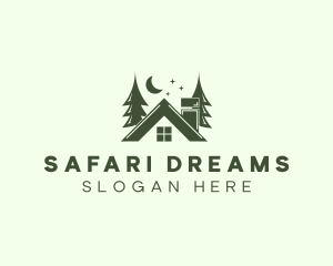 Forest Cottage House logo design