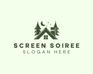 Forest Cottage House logo design