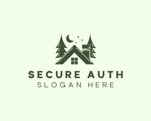 Forest Cottage House logo design