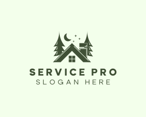 Forest Cottage House logo design