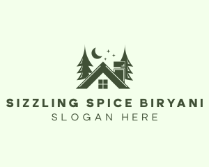 Forest Cottage House logo design