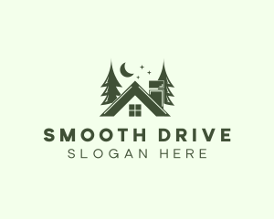 Forest Cottage House logo design