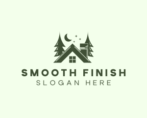 Forest Cottage House logo design