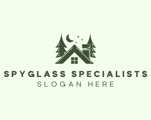 Forest Cottage House logo design