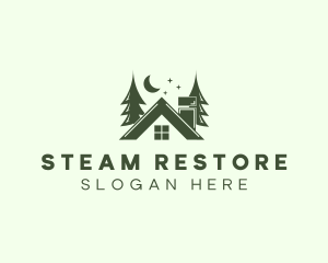 Forest Cottage House logo design