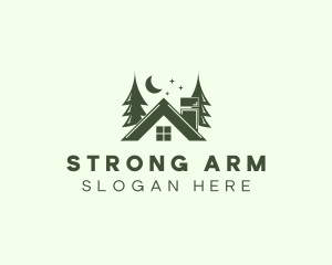 Forest Cottage House logo design