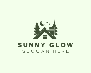 Forest Cottage House logo design