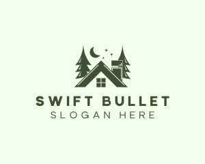 Forest Cottage House logo design