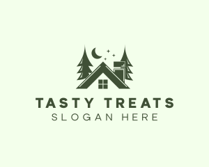 Forest Cottage House logo design