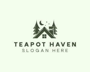 Forest Cottage House logo design