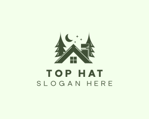 Forest Cottage House logo design