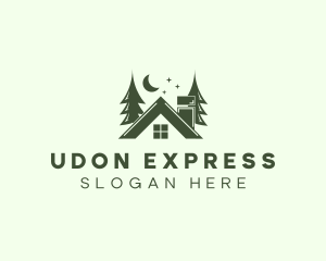 Forest Cottage House logo design