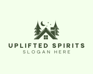 Forest Cottage House logo design