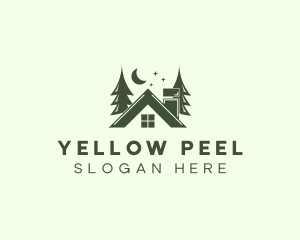 Forest Cottage House logo design