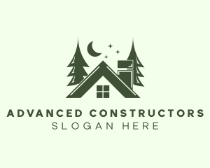 Forest Cottage House logo design