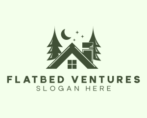 Forest Cottage House logo design