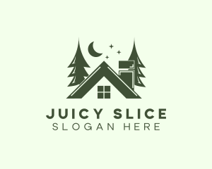 Forest Cottage House logo design