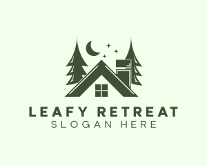 Forest Cottage House logo design