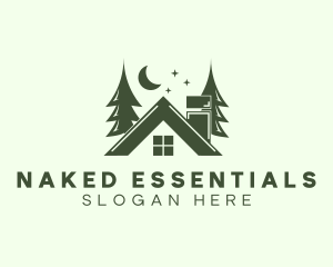 Forest Cottage House logo design