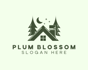 Forest Cottage House logo design