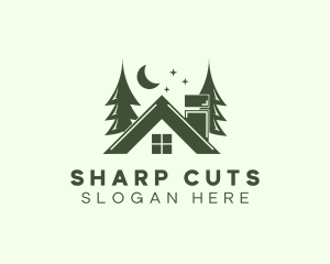 Forest Cottage House logo design