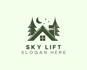 Forest Cottage House logo design